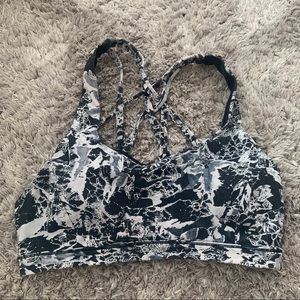 Lululemon strappy sports bra
